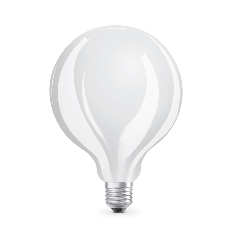 LED LAMPS ENERGY CLASS A ENERGY EFFICIENCY FILAMENT CLASSIC Globe 7.2W 840 Frosted E27