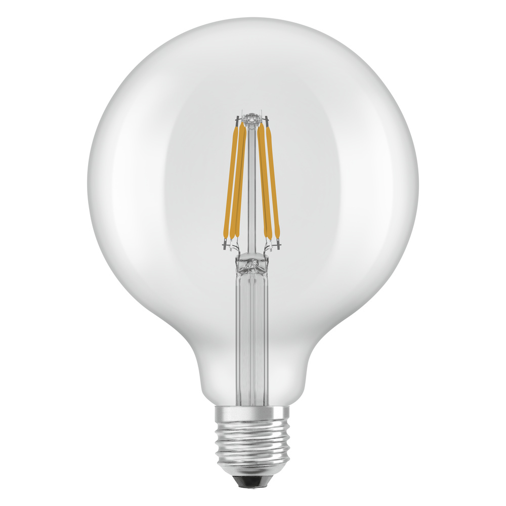 LED LAMPS ENERGY CLASS A ENERGY EFFICIENCY FILAMENT CLASSIC Globe 7.2W 827 Clear E27