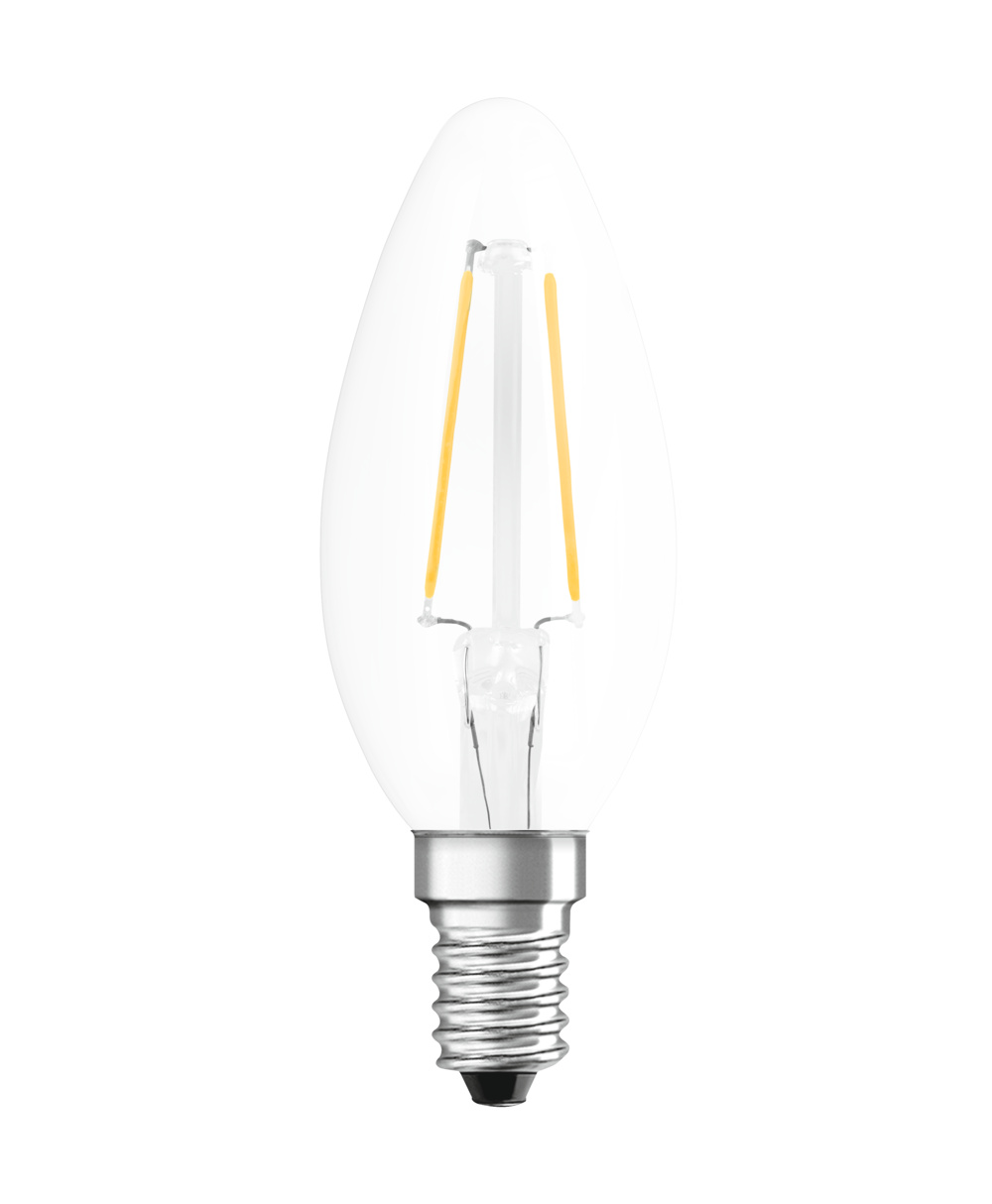 LED Retrofit CLASSIC B 2.5W 827 Clear E14
