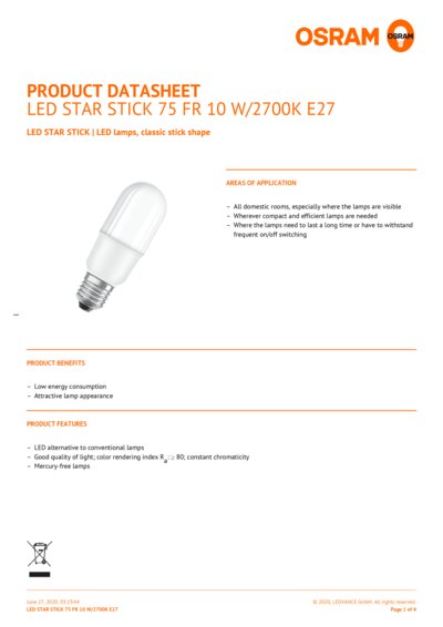 LED STAR STICK