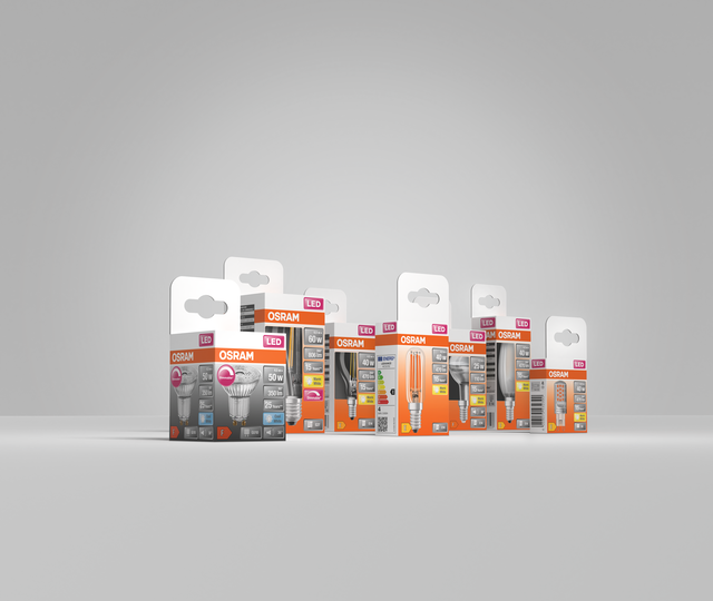 Neue Verpackungen bei LEDVANCE