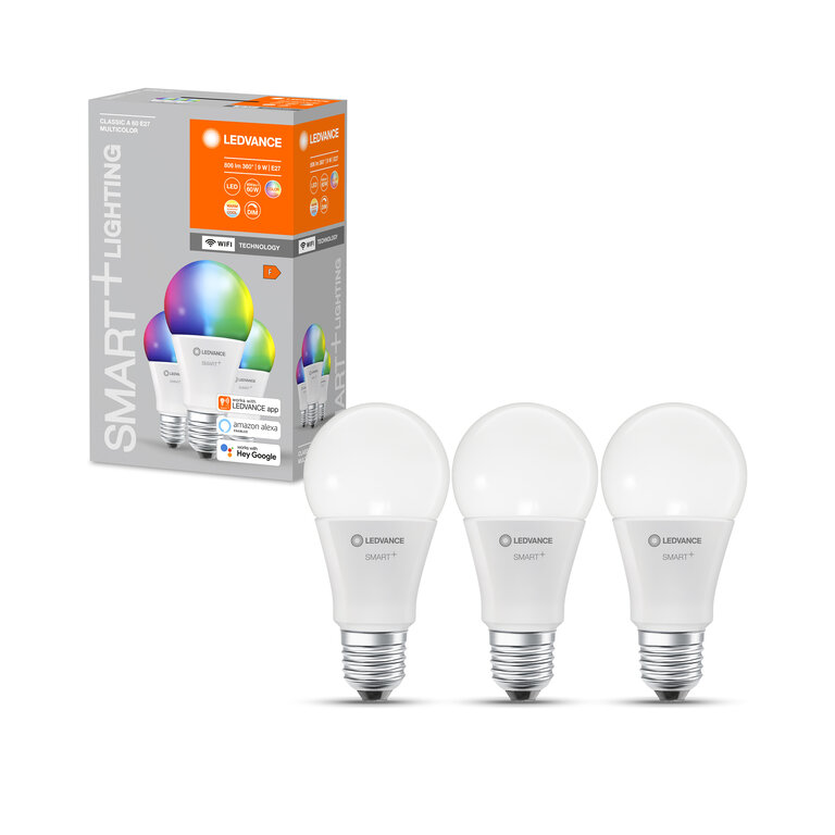 LEDVANCE SMART+ WiFi LED E27 6 watt 2400 kelvin 680 lumen 4058075610545