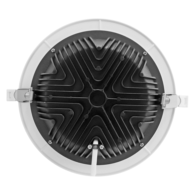 LED VALUE COB Downlight 40 W 3000 K  white, backside