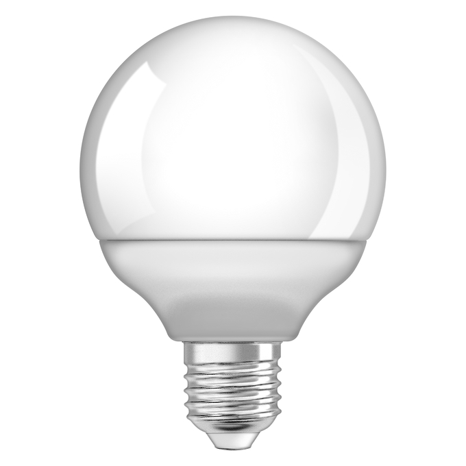 LED VALUE CLASSIC GLOBE 60  8 W/2700 K E26  white, upright