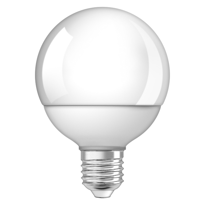 LED VALUE CLASSIC GLOBE 60  8 W/2700 K E26  white, upright