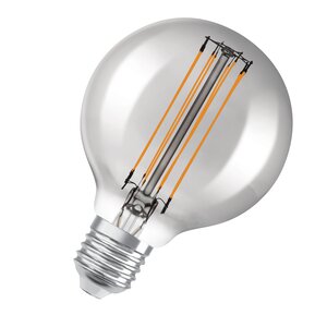 Vintage 1906 LED CLASSIC SLIM FILAMENT Globe DIMMABLE