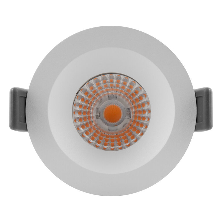 Ledvance Spot LED Air Fix Aluminium Blanc 6W 510lm 36D - 930 Blanc Chaud   Diamètre 68mm - IP65 - Meilleur rendu des couleurs - Dimmable - BudgetLight