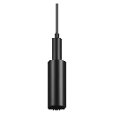 Tracklight Pendant Cylinder GU10 Black 