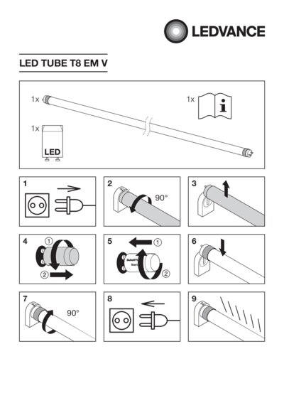 Ledvance t8 clearance led tube