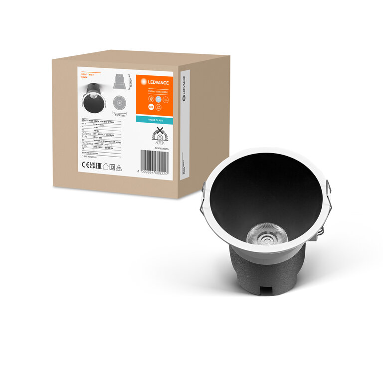 LED SPOT RECESS TWIST PRO