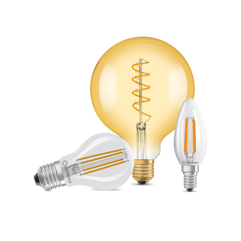 Lampes LED aux formes d'ampoules classiques
