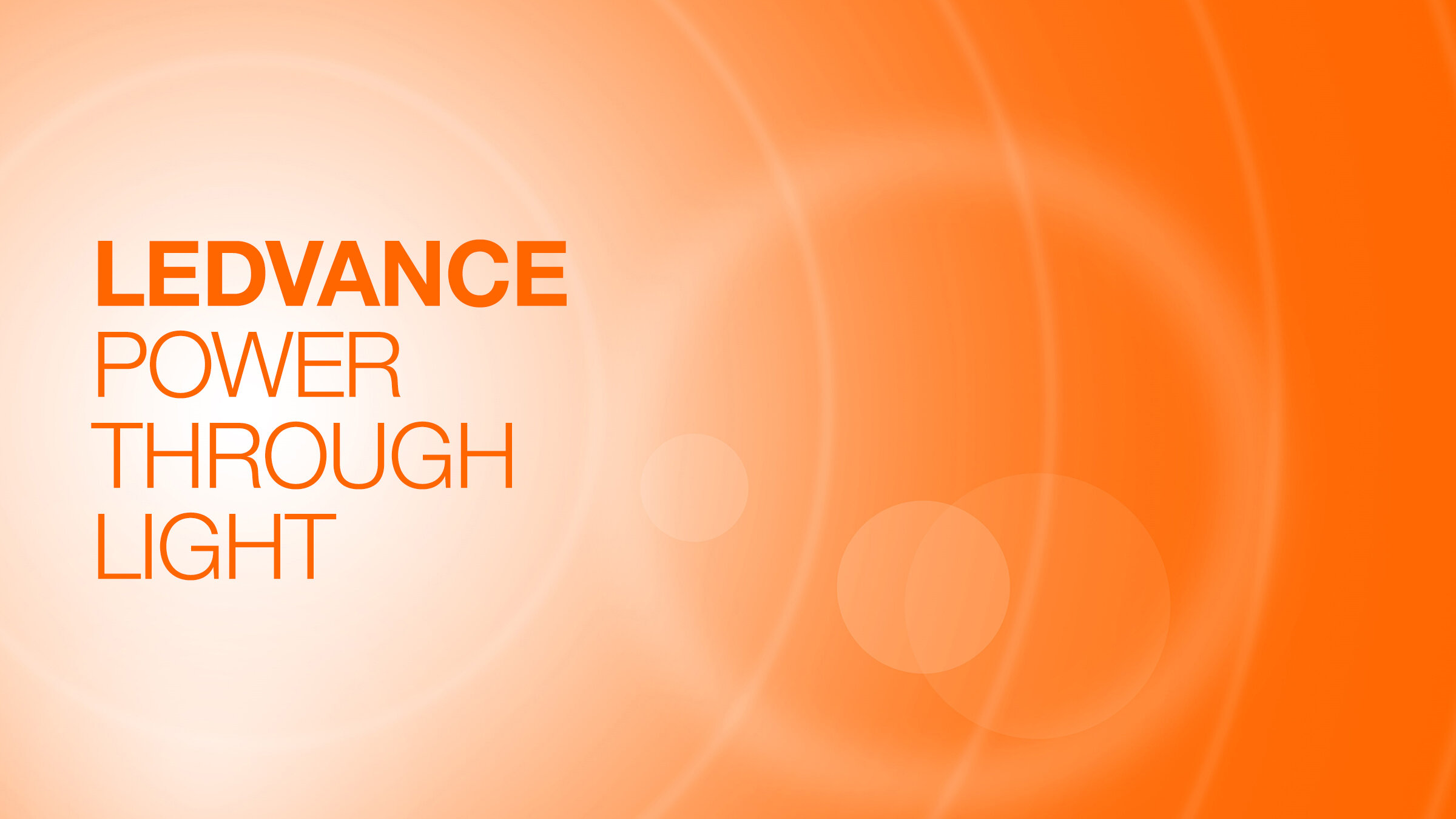About LEDVANCE | LEDVANCE