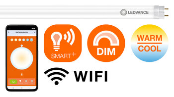 LED TUBE T8 EM SMART+