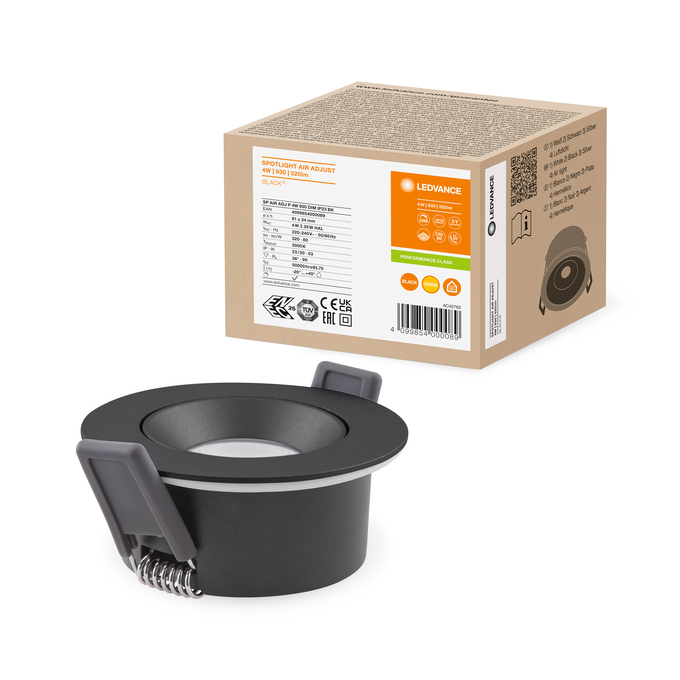 SP AIR ADJ P 4W 930 DIM IP23 BK | SPOT AIR ADJUST | LEDVANCE