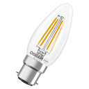 LED Star Classic B 40 Filament 3.4W 840 Clear B22d