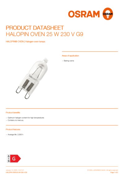 Osram halopin 230v2 5w new arrivals