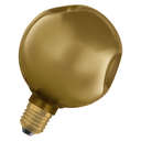 1906 DECOR LED FLAT LAMP 3.5W 827 E27 Non-DIM IN ELECTRO GLASS SMALL GOLD