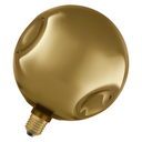 1906 DECOR LED FLAT LAMP 3.5W 827 E27 Non-DIM IN ELECTRO GLASS LARGE GOLD