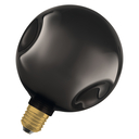 1906 DECOR LED FLAT LAMP 3.5W 827 E27 Non-DIM IN ELECTRO GLASS MEDIUM BLACK