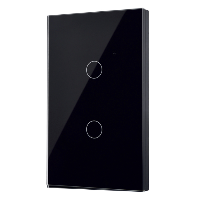LEDVANCE INTERRUPTOR SMART+WIFI 2 BUTTONS BLACK 1100W 10A BIVOLT
