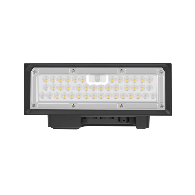 UB WALLPACK P 40W ML 830 GY white, bottom view