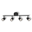 LED SPOT PRIMAL 4XGU10 BLACK white, upright (thumbnail)