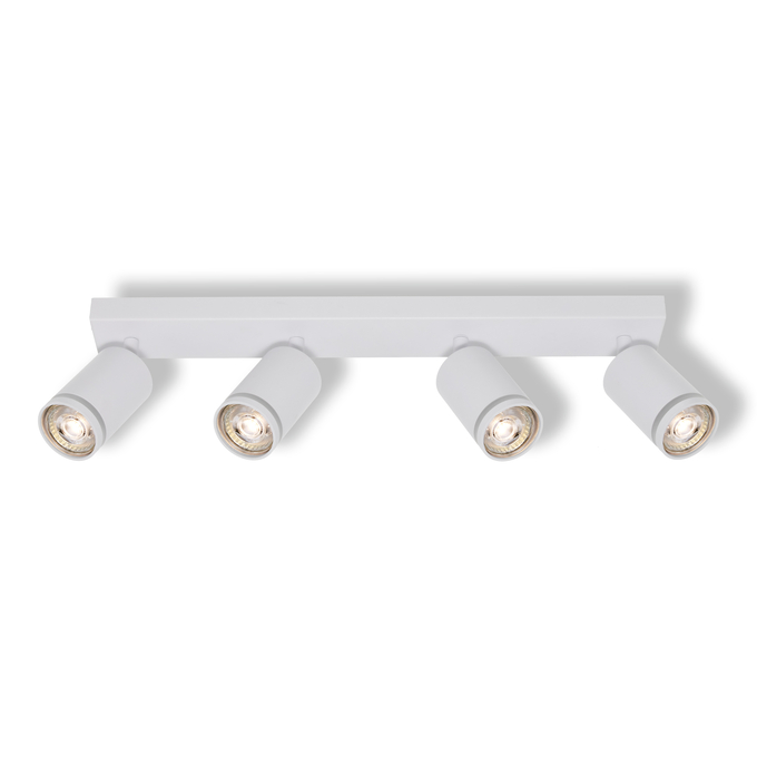 LED SPOT PULSE WHITE 4XGU10 white, upright, sw. on