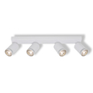 LED SPOT PULSE WHITE 4XGU10 white, upright, sw. on (thumbnail)