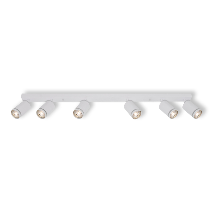 LED SPOT PULSE WHITE 6XGU10 white, upright, sw. on