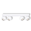 LED SPOT SPHERAL WHITE 4XGU10 white, upright (thumbnail)