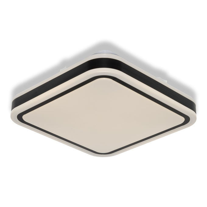 CEILING NOIR SQUARE 33x33cm 24W 3000K IP20