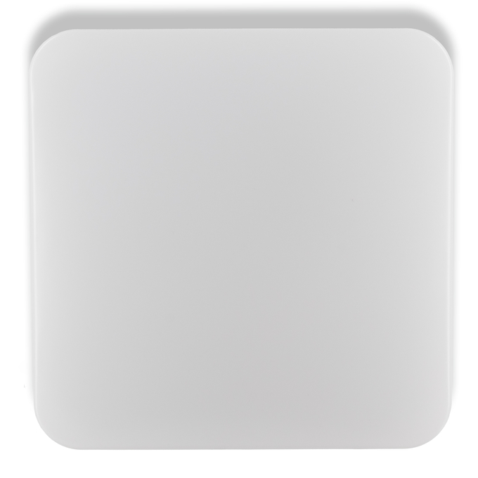 CEILING SQUARE 38x38cm 36W 3000K IP20 white, bottom view