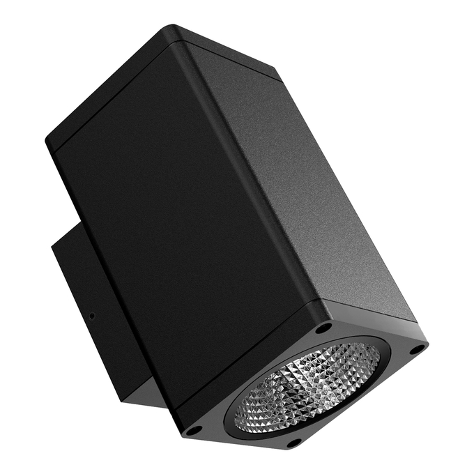 Spot Square 12W 830 SYM60 BK