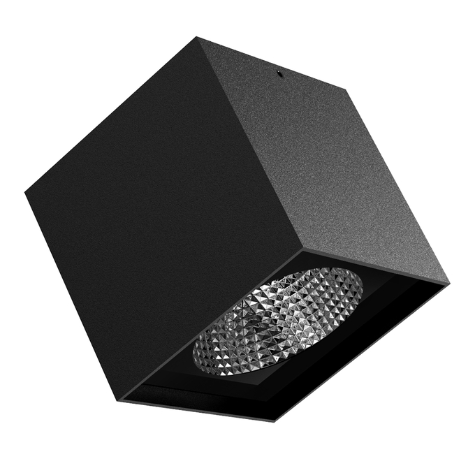 Ceiling Square 7W 830 SYM40 BK