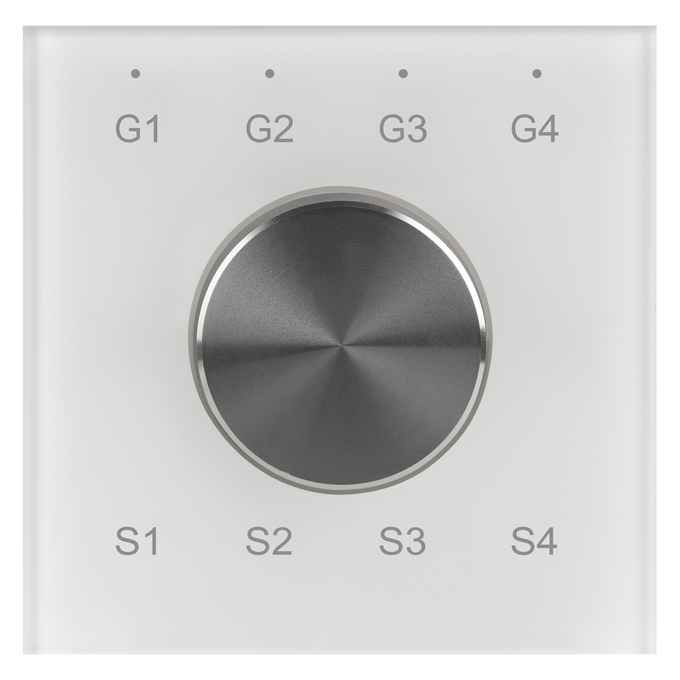 MANUAL CONTROL UNIT GROUP DALI-2 TW white, upright