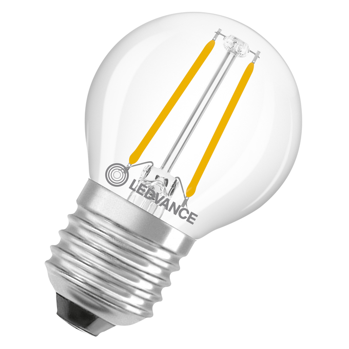 LED Classic P 15 Filament V 1W 827 Clear E27