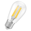 LED Superstar Mini Edison ST45 40 Filament DIM 3.4W 827 Clear E27 white, diagonal (thumbnail)