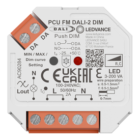 PUSH CONTROL UNIT FM DALI-2 DIM