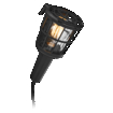 Handlamp E27 Black white, upright, sw. on (thumbnail)