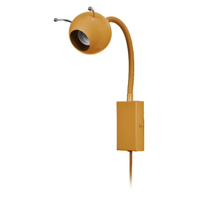 Wall Wasp Flex E27 Yellow EU Plug