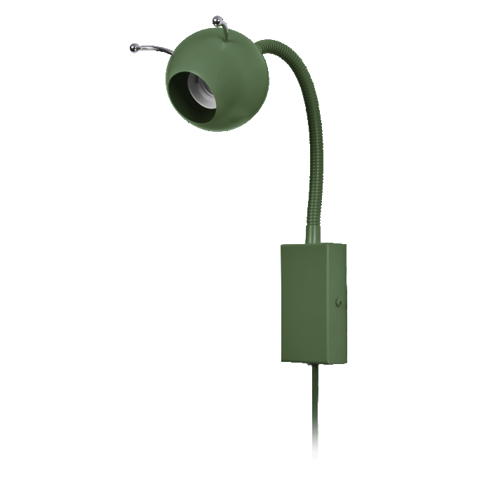 Wall Wasp Flex E27 Green EU Plug