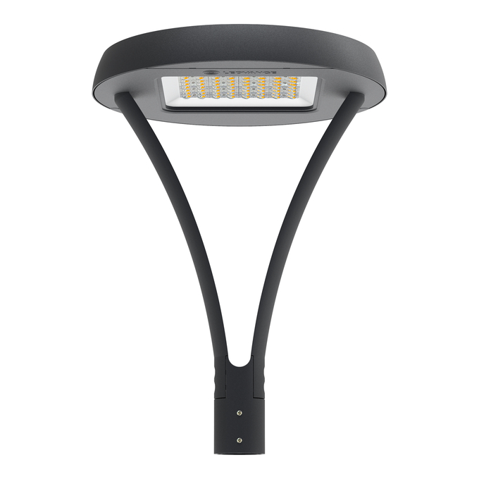 URBAN FLEX POST-TOP Y6 020W 740 RV35ST 1DIM CABLE 1M 2X1.5 DARK GREY CLASS 2