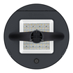 URBAN FLEX POST-TOP Y6 040W 730 RW45SM ZHAGA TOP+BOTTOM CABLE 1M 2X1.5 DARK GREY CLASS 2 white, bottom view (thumbnail)