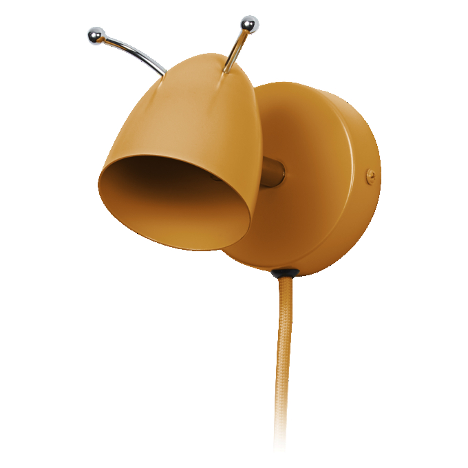 Wall Ant GU10 Yellow EU Plug