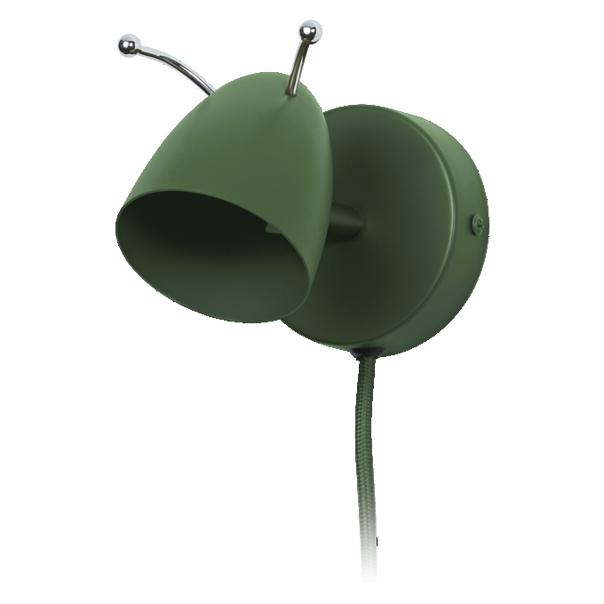 Wall Ant GU10 Green EU Plug