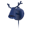 Wall Deer E14 Blue EU Plug