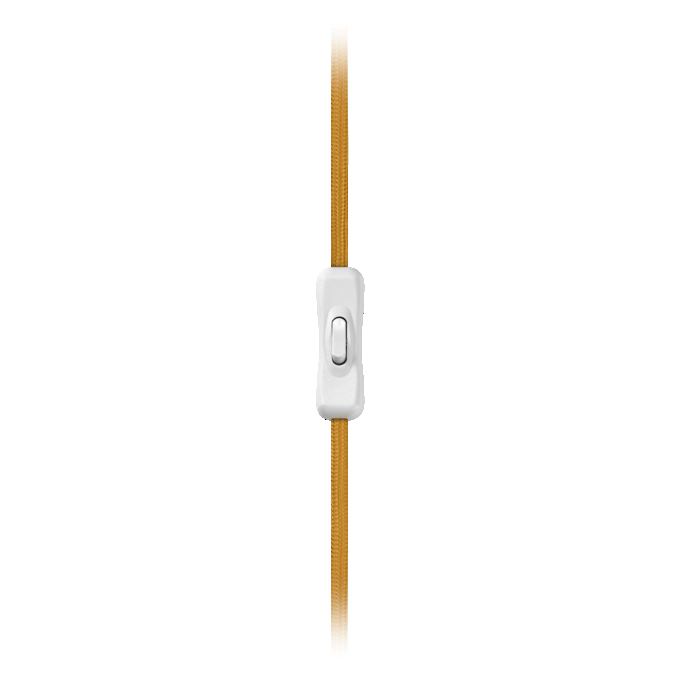 Wall Deer E14 Yellow EU Plug white, incl. accessory