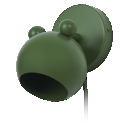 Wall Mouse E14 Green EU Plug