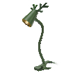 Clip Deer Flex E14 Green EU Plug white, upright, sw. on (thumbnail)
