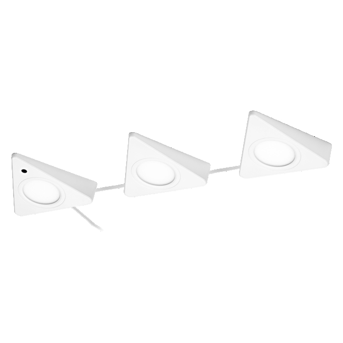 Undercabinet Triangle 11.5W CCT DIM White